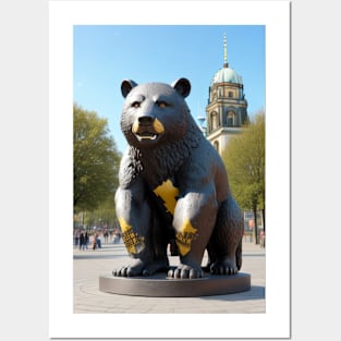 Bear Statue Posters and Art